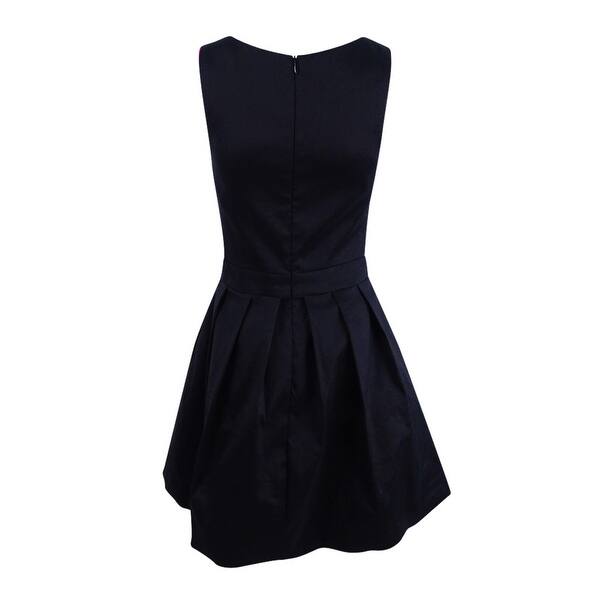 betsy and adam fit and flare dress Betsy & Adam Women's Floral Printed Tulle Fit and Flare Dress