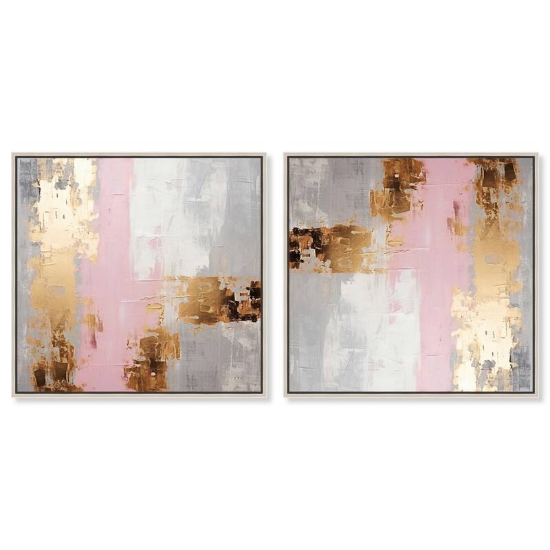 Golden Pomegranate Canvas by Art Remedy - 24" x 36" - Silver