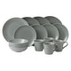 preview thumbnail 26 of 41, Royal Doulton Exclusively for Gordon Ramsay Maze 16-piece Dinnerware Set Grey