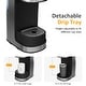 preview thumbnail 4 of 5, Single Serve Iced Coffee Maker with 3 Brewing Options, Black