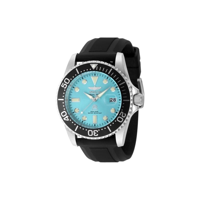 Invicta Men's 48213 Pro Diver Quartz 3 Hand Blue Dial Watch