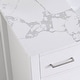 preview thumbnail 15 of 17, BATHLET 36 inch White Bathroom Vanity Set with Marble Top, Right Sink