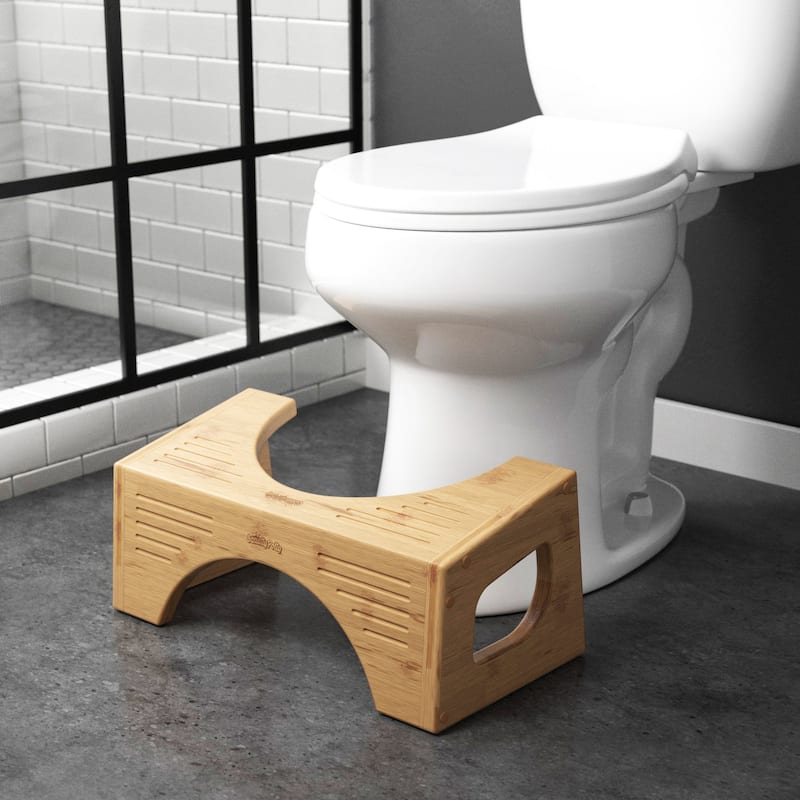 Squatty Potty The Original Toilet Stool - 7" and 9", Brown
