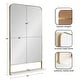 preview thumbnail 2 of 7, Kate and Laurel Chadwin Rectangle Wall Mirror with Shelf - 20x34