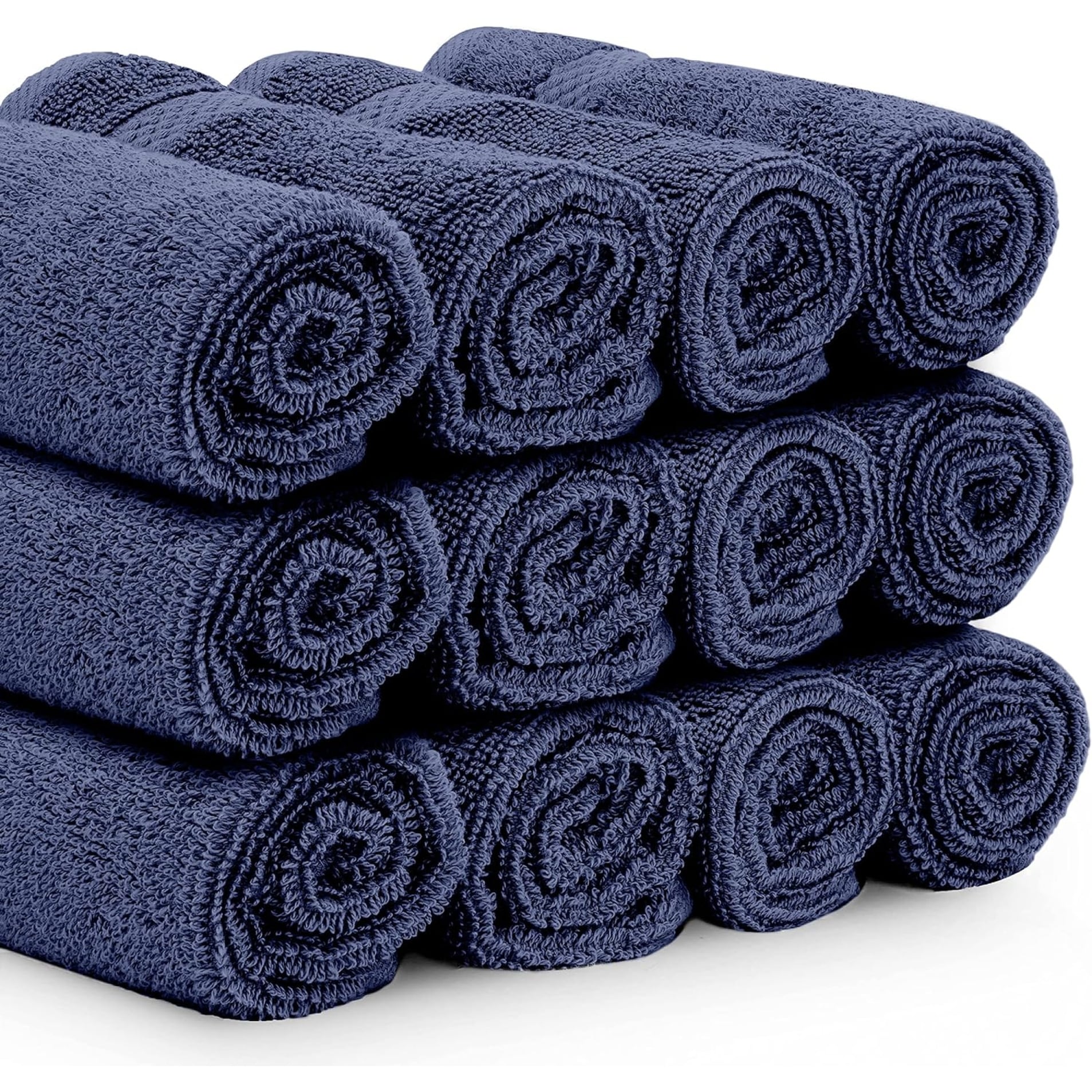 Bare Cotton 13x13-inch Luxury Cotton Washcloths (set of 6) - Bed Bath &  Beyond - 19662499