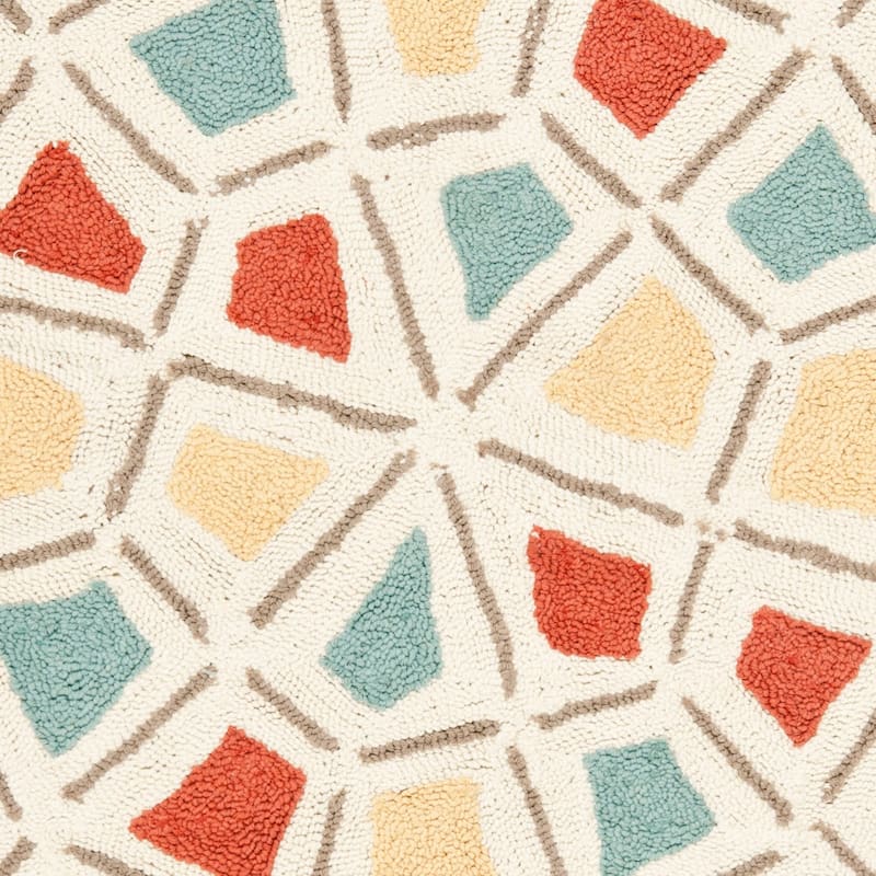 Martha Stewart by SAFAVIEH, Spring Wheel Mosaic Cotton Rug