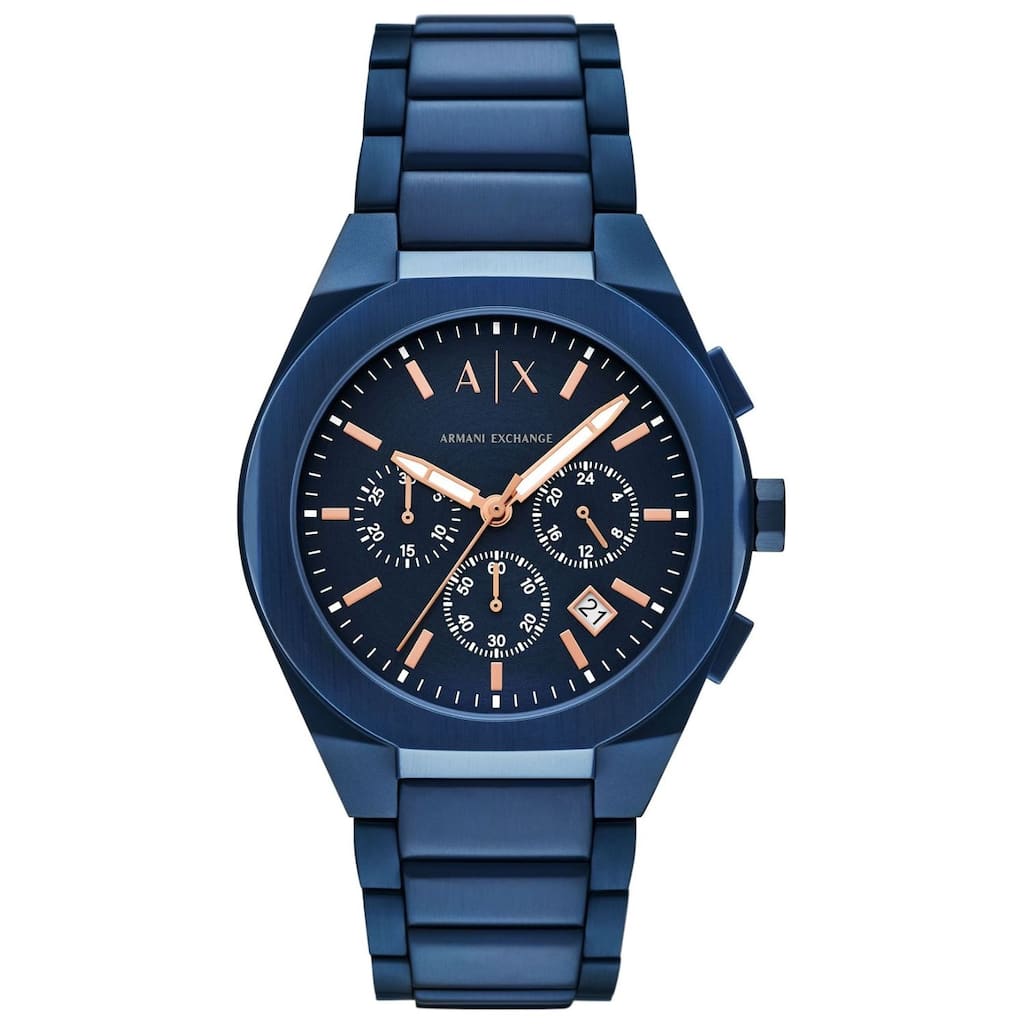 Armani Exchange Men's Sync Blue Dial Watch - AX4189 - 6 (36)