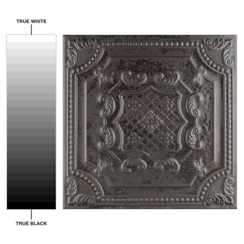 Merola Tile Fitz Lead 8" x 8" Ceramic Wall Tile