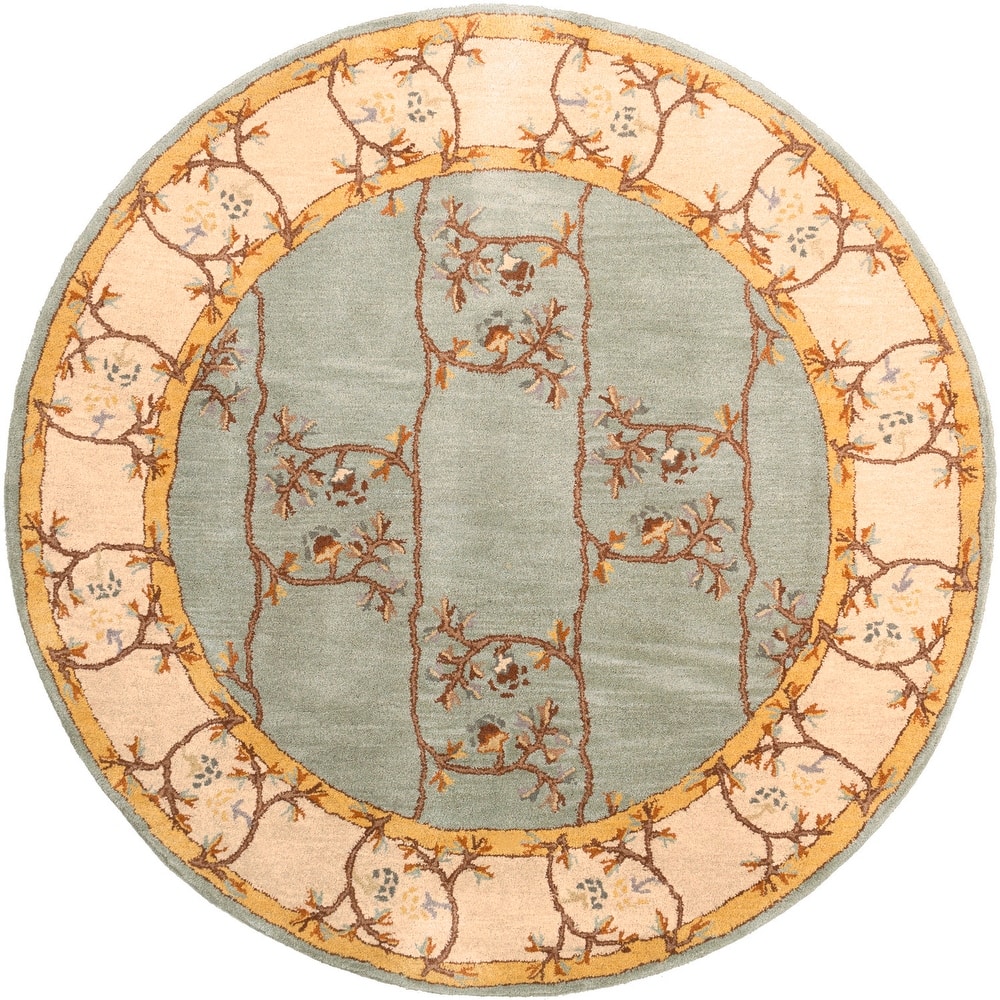 Livabliss Transitional Caesar Border Area Rug