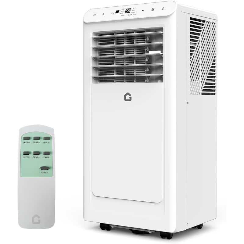 Portable Air Conditioner for Indoor Rooms, 3-In-1 AC Unit for Bedroom - White