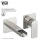preview thumbnail 8 of 16, VIGO Atticus 5" H Single Handle Wall Mount Bathroom Faucet
