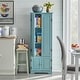 preview thumbnail 5 of 7, Simple Living Aston Modern Farmhouse Extra-tall Cabinet