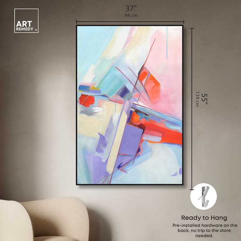 Give Joy II Canvas by Art Remedy