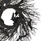 preview thumbnail 9 of 9, Haunted Hill Farm 15-In. Black Twig Battery-Operated Wreath with LED Lights and Flying Bats for Halloween Door