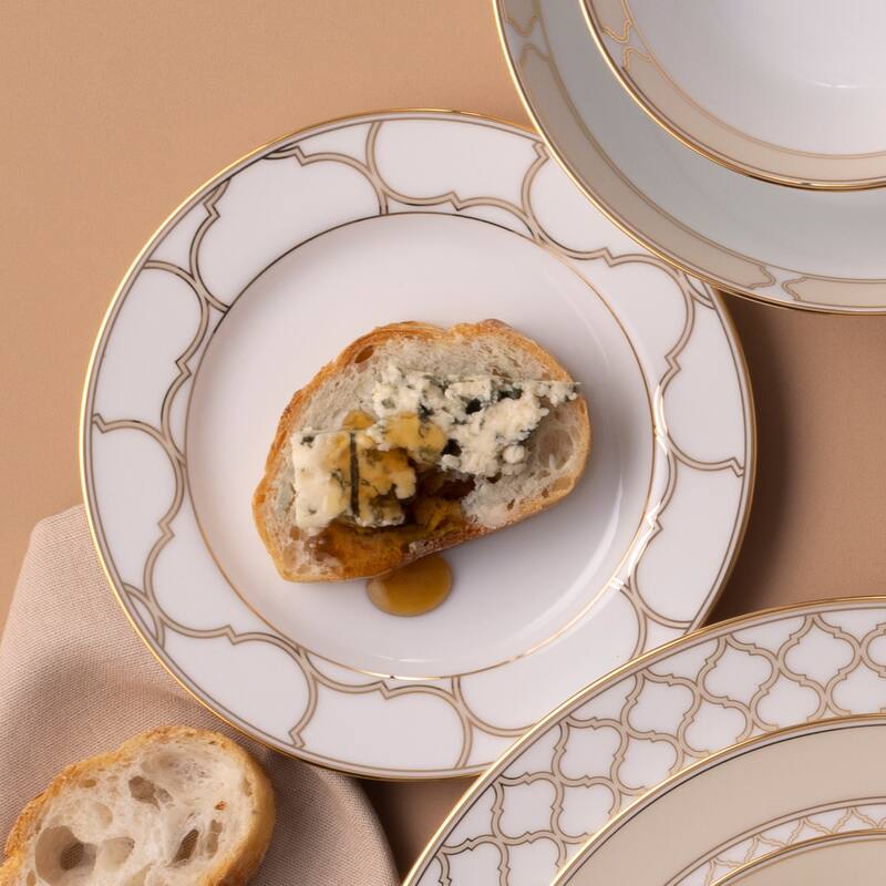 Noritake Eternal Palace Set Of 4 Bread & Butter/Appetizer Plates, 6-1/2"