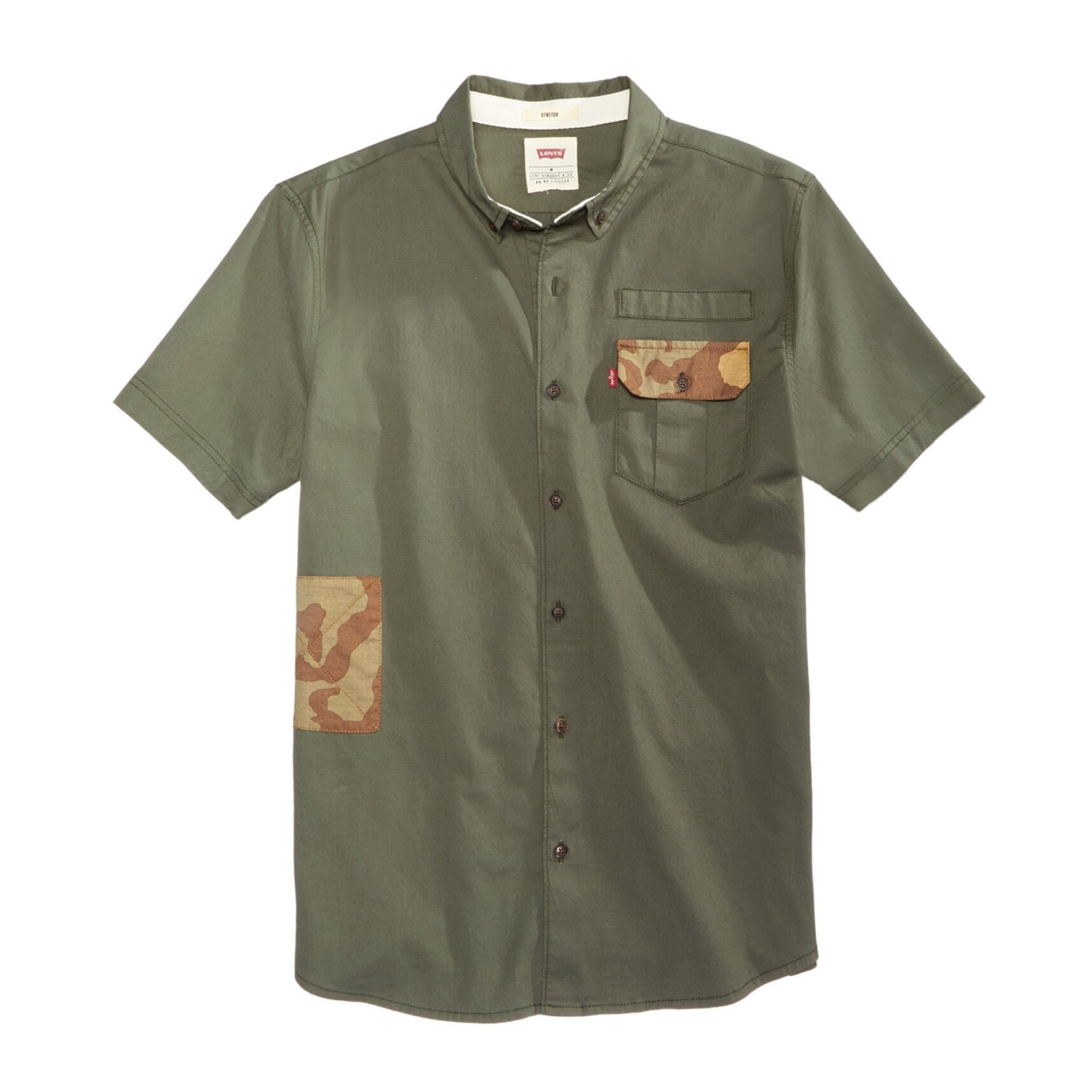levi's button up shirts
