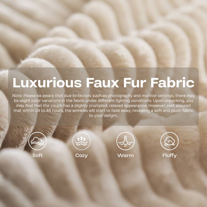 ​​OVIOS Modern Minimalist No-Assembly Living Room Set​