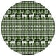 preview thumbnail 63 of 152, Machine Washable Indoor/ Outdoor Christmas Sweater Chantille Rug