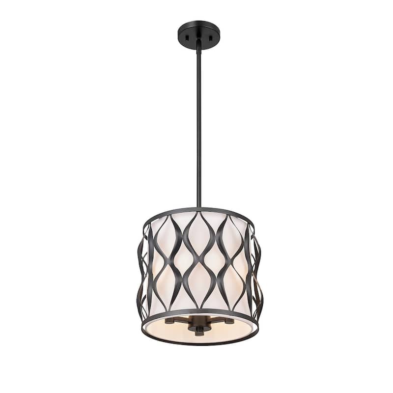 Z-Lite 1948P12 Harden 3 Light 12" Wide Pendant