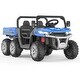 preview thumbnail 17 of 39, 24V 2 Seater Ride On Dump Truck with Remote Control Blue