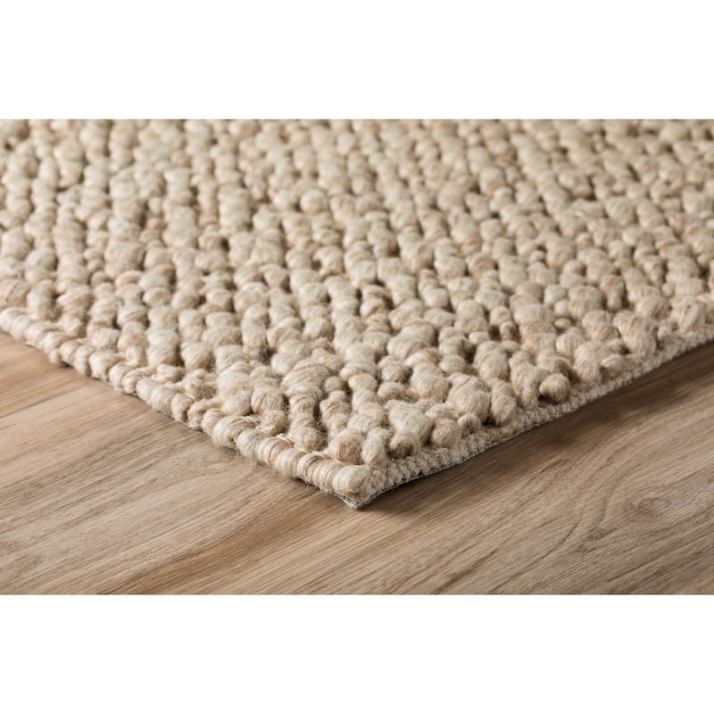Addison Boulder Chunky Hand-loomed Wool Area Rug