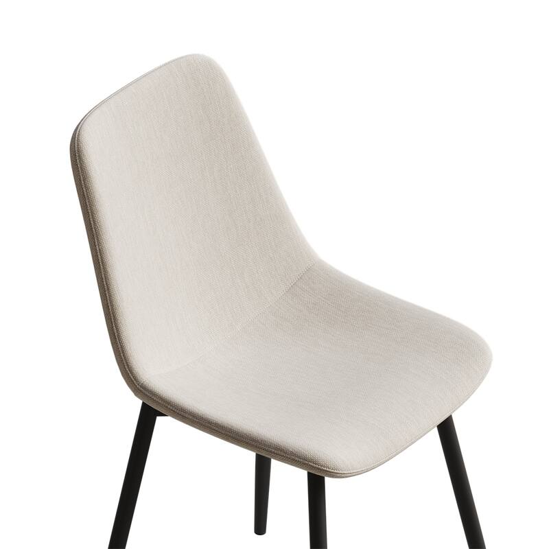 Dining Chairs Set of 4 Modern Kitchen Dining Chairs,Linen Padded Seats