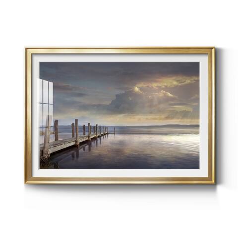Evening Reflection Premium Framed Print - Ready to Hang