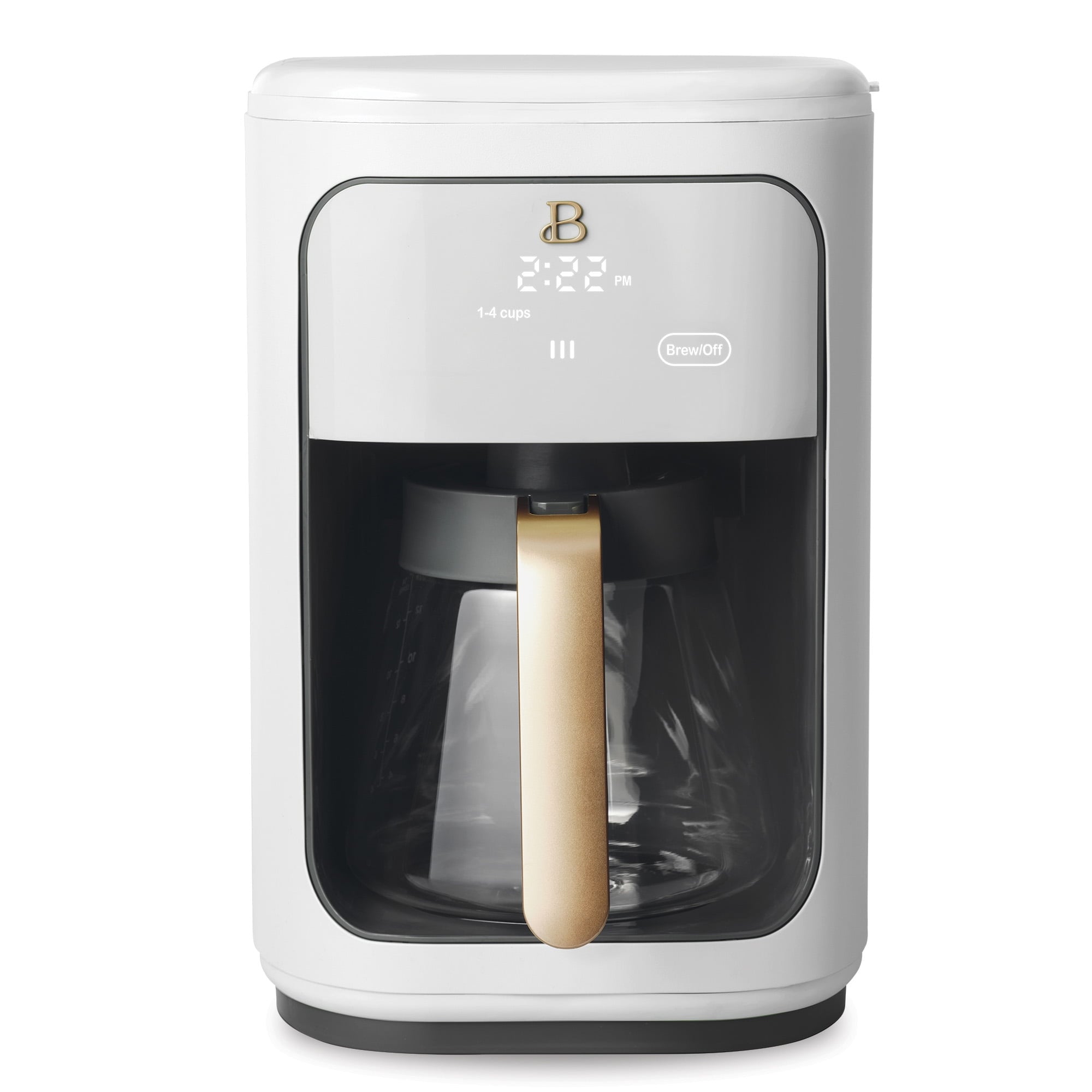 14 Cup Programmable Coffee Maker, White Icing by Drew Barrymore