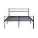 preview thumbnail 4 of 7, Nordic and Simple Full Size Single Metal Bed Frame For Adult And Children With Large Storage Space Under The Bed