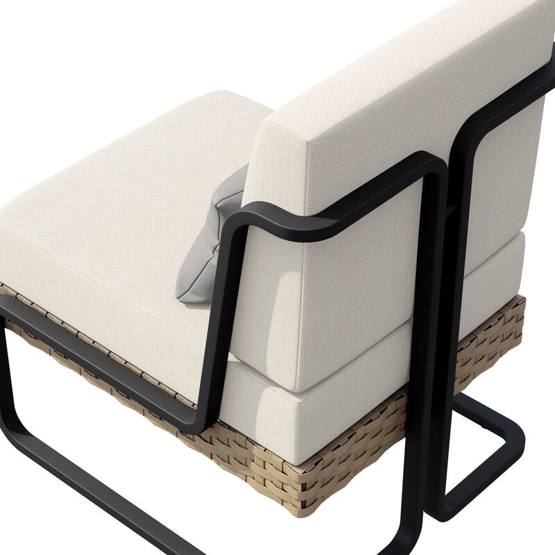 Corvus Akrotiri Outdoor Wicker Club Chair