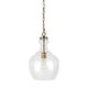 preview thumbnail 19 of 32, Verona 11" Wide Pendant with Glass Shade - 11" Wide
