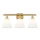 Option Satin Gold / Matte White