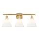 Option Satin Gold / Matte White