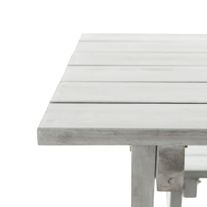 SAFAVIEH Outdoor Taina Bench & Table Set (3-Piece) - 35Wx59Dx30H