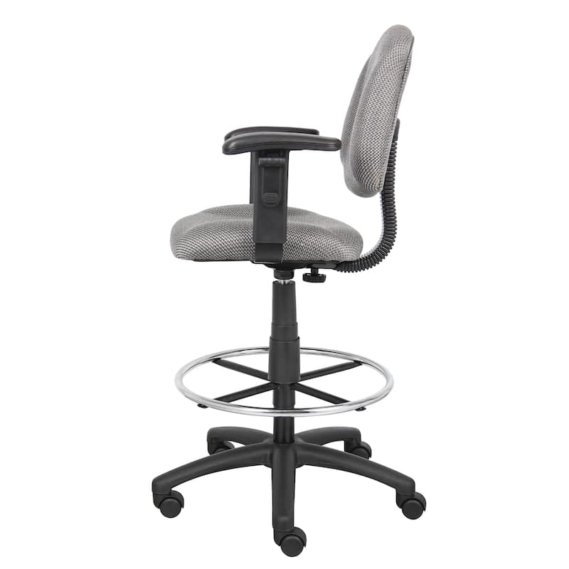 Boss Contoured Comfort Drafting Chair with Arms