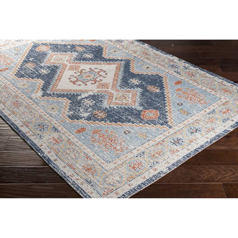 Livabliss Huntington Beach Bohemian Tribal Indoor / OutdoorArea Rug