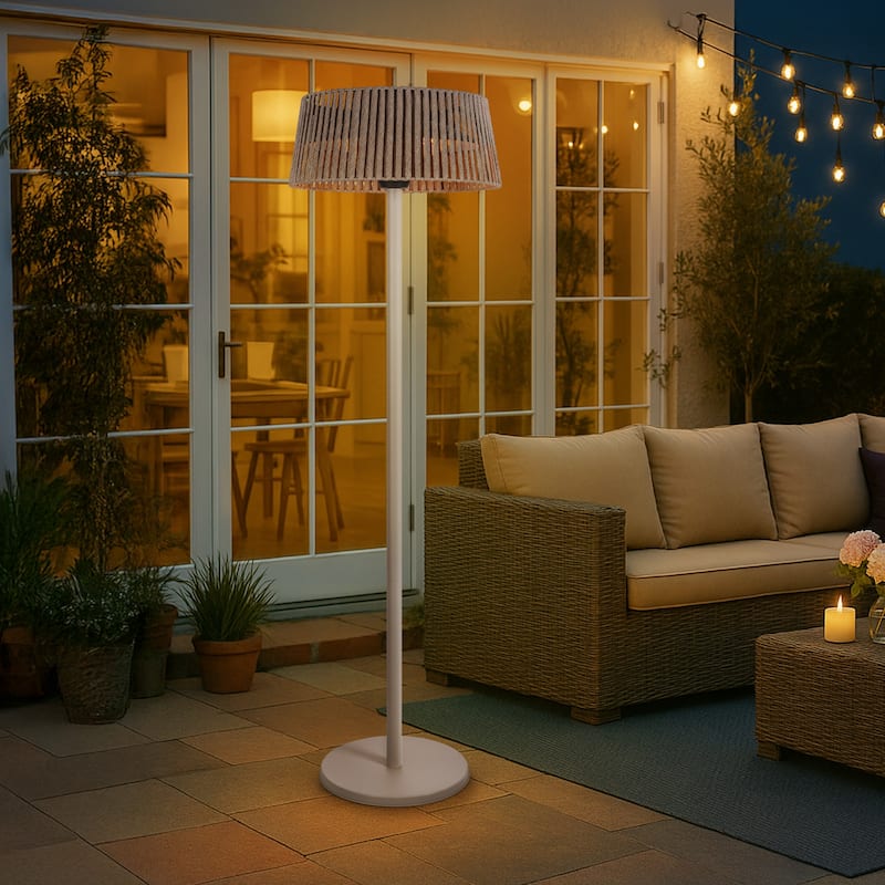 1500W Halogen Standalone Portable Indoor and Outdoor Patio Heater