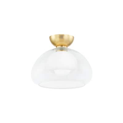 Mitzi Cortney 1 Light Semi Flush
