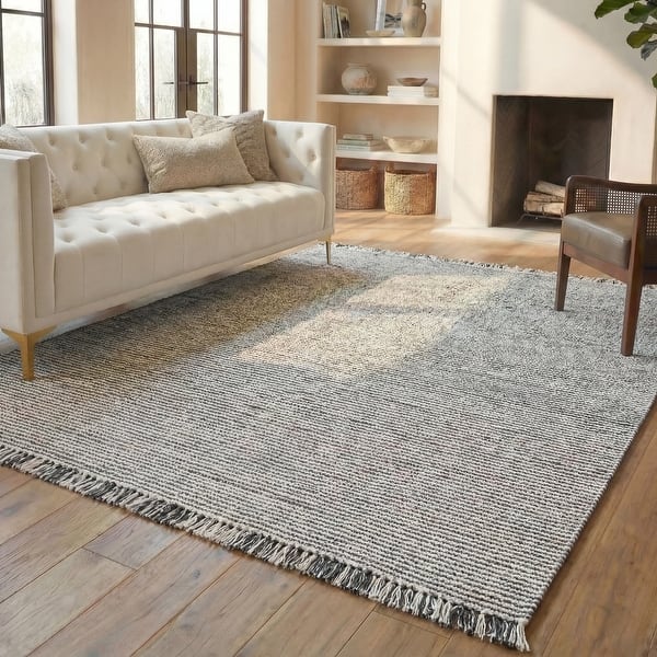 slide 2 of 46, SAFAVIEH Natura Irinka Wool Fringe Rug
