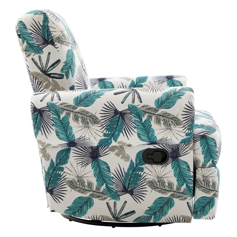Christopher Knight Home - Thorne Chenille Swivel Recliner Rocker Chair with Adjustable Backrest