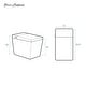 preview thumbnail 5 of 6, Concorde One Piece Smart Toilet 1.28 Gpf In Matte Gray With Heated Bidet, Air Drying, Night Light, Foot Sensor