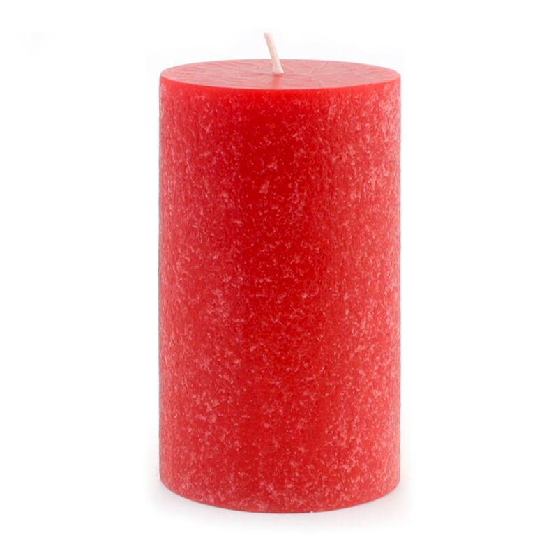 ROOT Unscented 4 In Timberline™ Pillar Candle 1 ea. - Red - 4 X 6