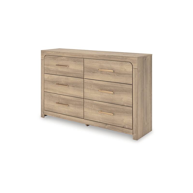 Signature Design by Ashley Prandefort Light Brown Dresser