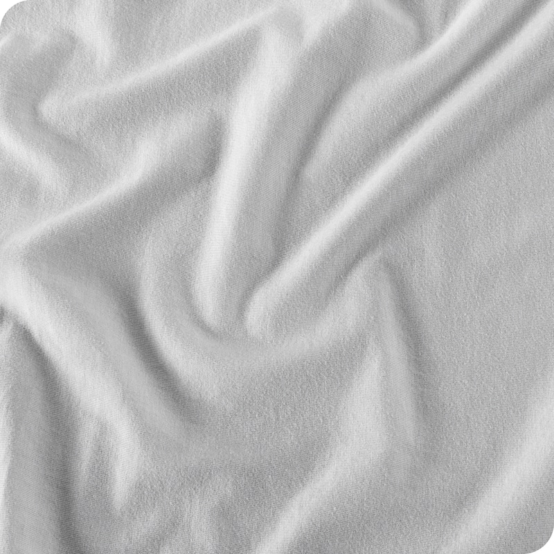 Bare Home Organic Cotton Jersey Fitted Sheet