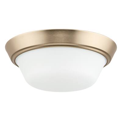 Edessa Flush Mount with Satin Etched Glass - 13
