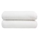 preview thumbnail 8 of 24, Everplush® Essential Diamond Bath Sheet - Set of 2 White