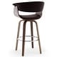 preview thumbnail 136 of 186, 26"/29" Faux Leather Swivel Bar Stools, Wood Counter Stool