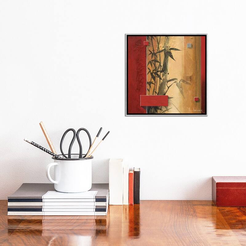iCanvas "Bamboo Garden" by Don Li-Leger Framed