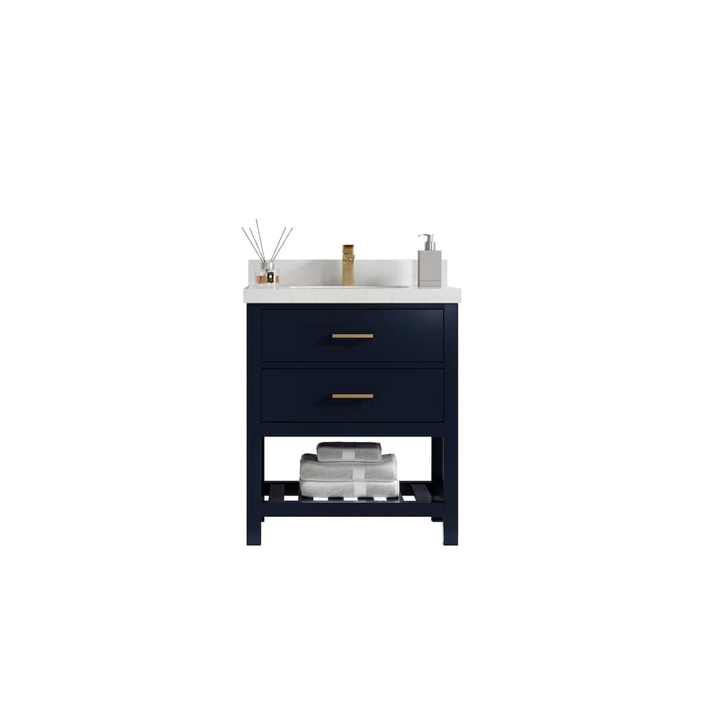Willow Collections 30 in. W x 22 in. D Parker Single Sink Bathroom Vanity with Countertop