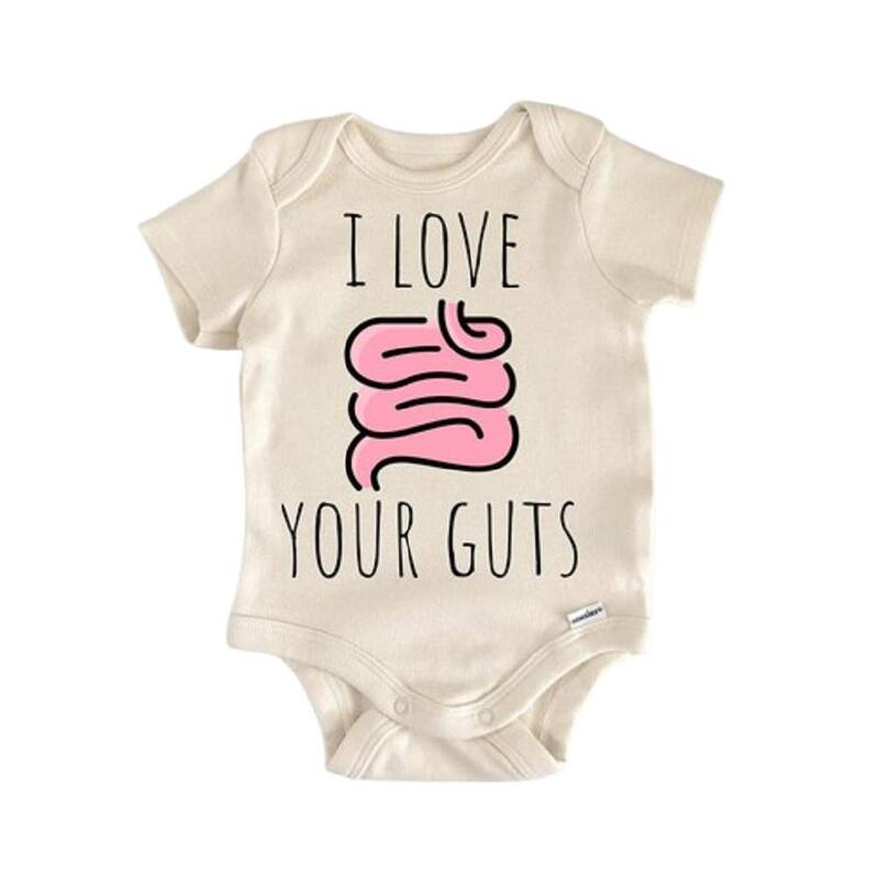 Gastroenterologist Gi Doctor - Baby Boy Girl Clothes Infant Bodysuit Funny Cute Newborn - Natural - 0-3M